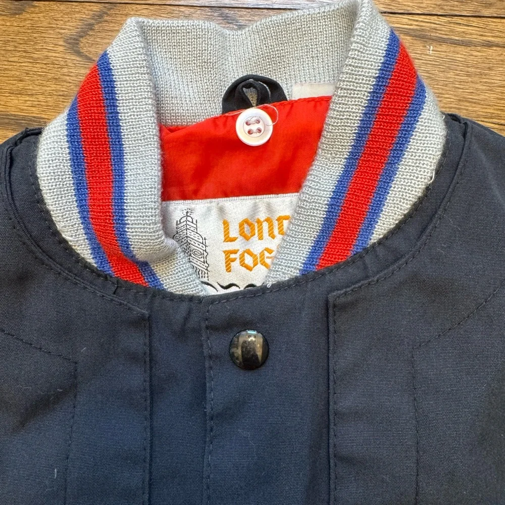 London Fog vintage kids bomber jacket, size 3-4